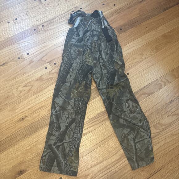 Outfitters Ridge Child Realtree Camo Overalls- Sz M - Picture 5 of 8